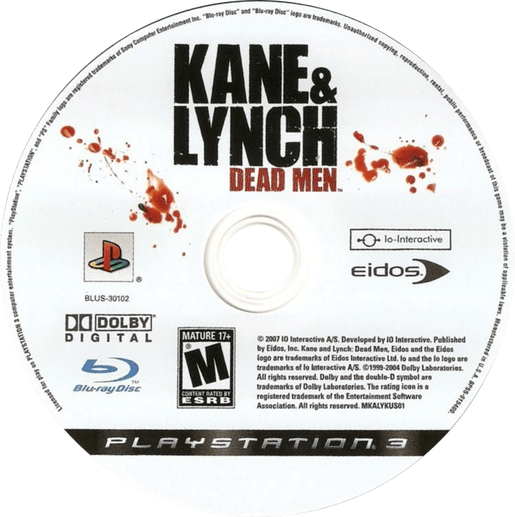 Kane & Lynch: Dead Men - PS3