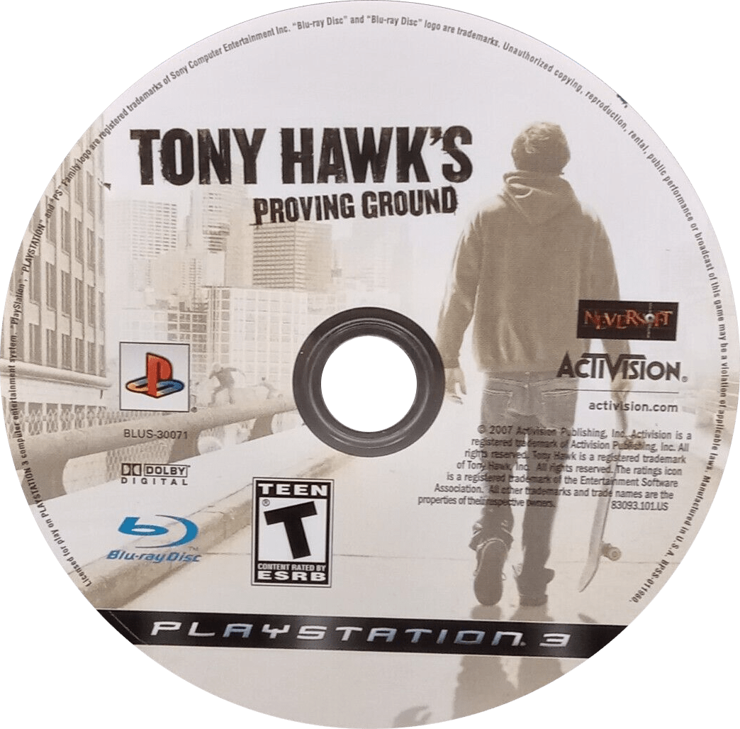 Tony Hawks' Proving Ground - PS3