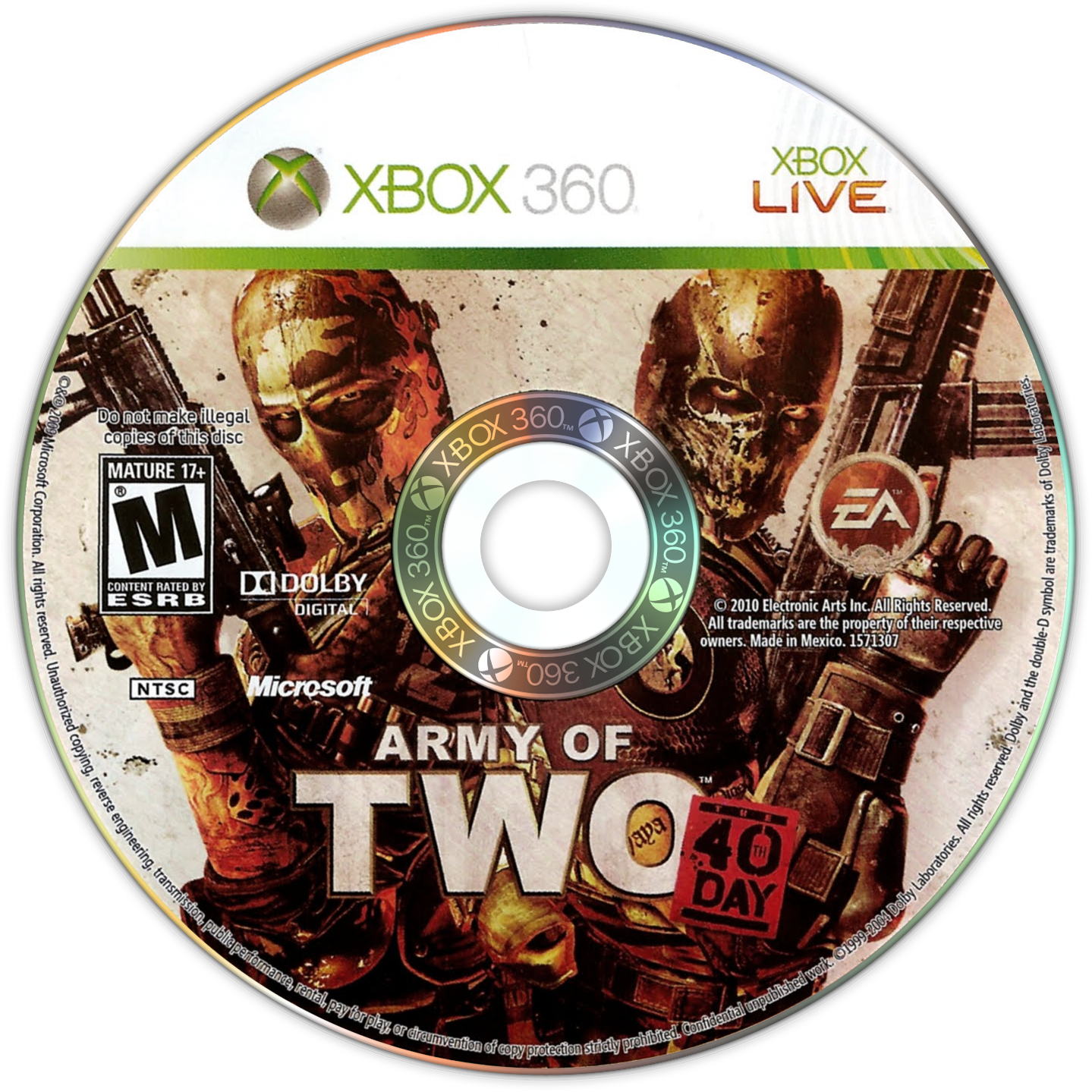 Army of Two: The 40th Day - Xbox 360