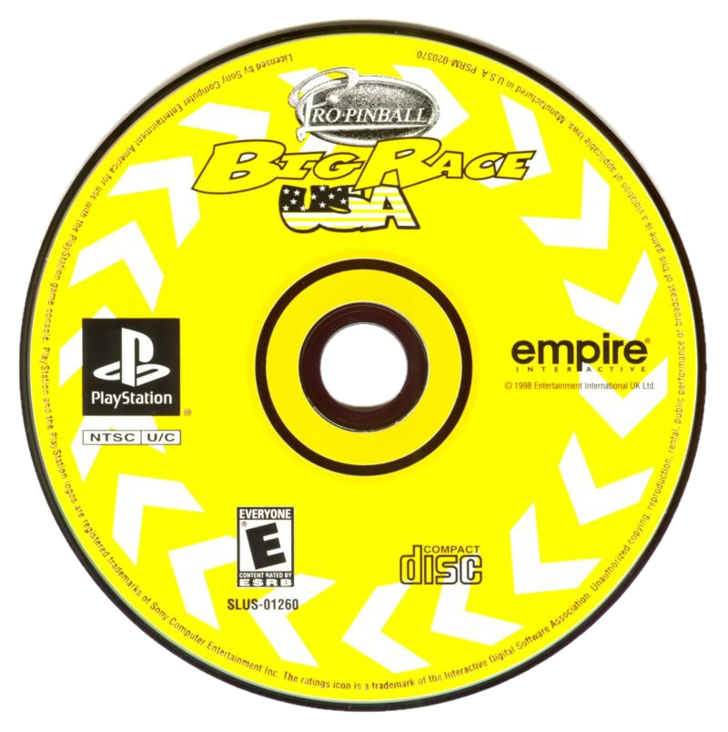 Pro Pinball: Big Race USA - PS1