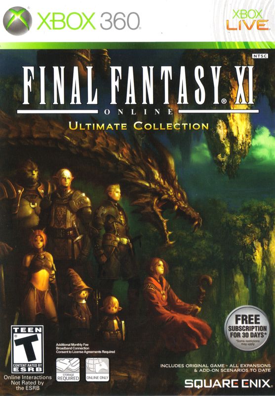 Final Fantasy XI: Online (Ultimate Collection) - Xbox 360