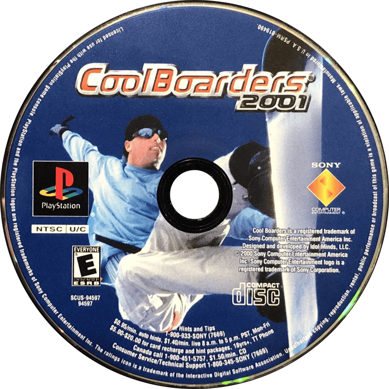 Cool Boarders 2001 - PS1