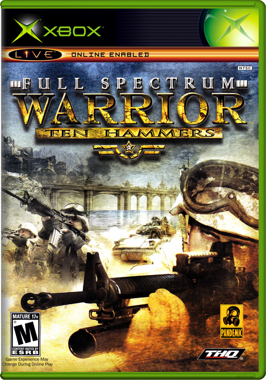 Full Spectrum Warrior: Ten Hammers - Original Xbox