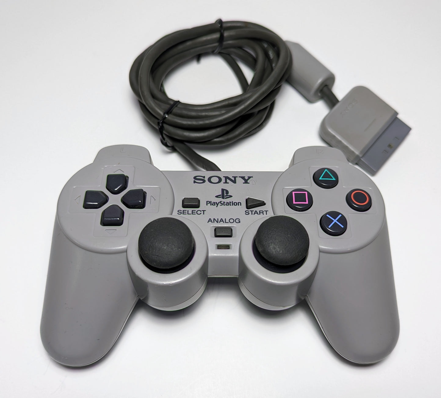 PlayStation 1 Console w/ OEM Analog Controller Bundle - Grey