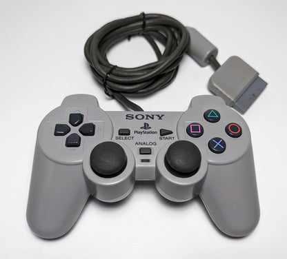 PlayStation 1 Console w/ OEM Analog Controller Bundle - Grey