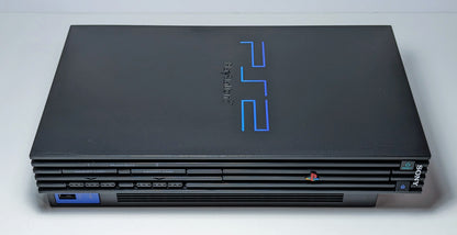 PlayStation 2 Fat w/ XYAB Sentinel Controller & 128MB Memory Card Bundle - Black