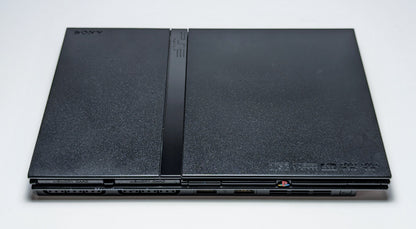 PlayStation 2 Slim w/ XYAB Sentinel Controller & 128MB Memory Card Bundle - Black