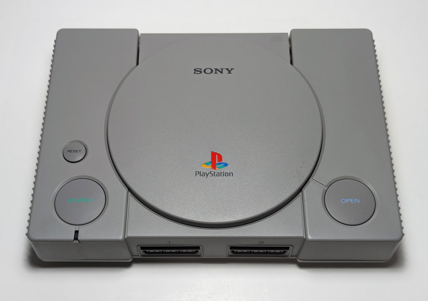 PlayStation 1 SCPH-1001/5501 Console *UPGRADED LASER* w/ OEM Controller Bundle - Grey