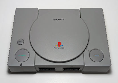 PlayStation 1 SCPH-1001/5501 Console *UPGRADED LASER* w/ OEM Controller Bundle - Grey