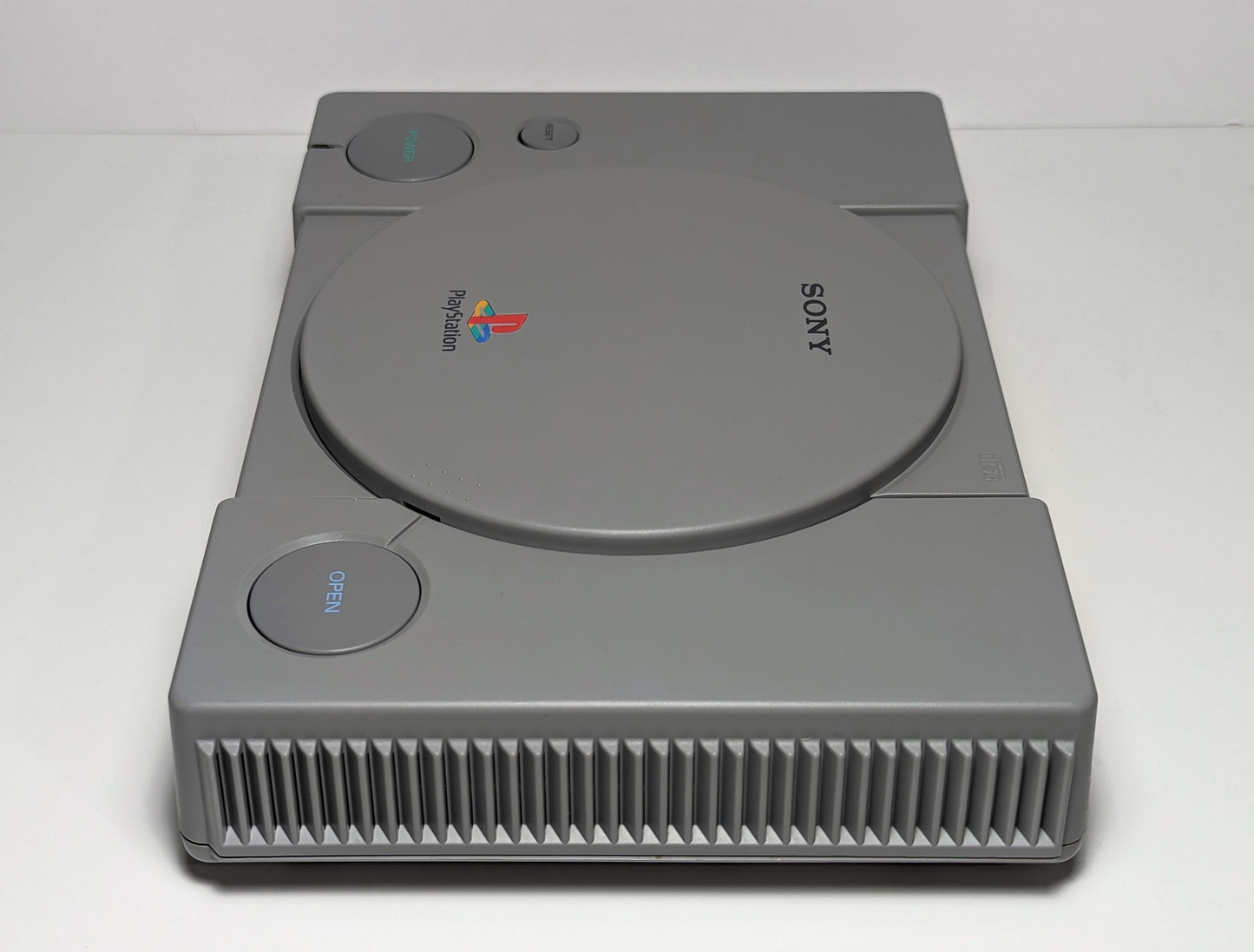 PlayStation 1 SCPH-1001/5501 Console *UPGRADED LASER* w/ OEM Controller Bundle - Grey