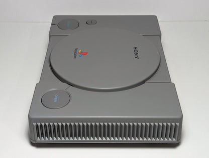 PlayStation 1 SCPH-1001/5501 Console *UPGRADED LASER* w/ OEM Controller Bundle - Grey