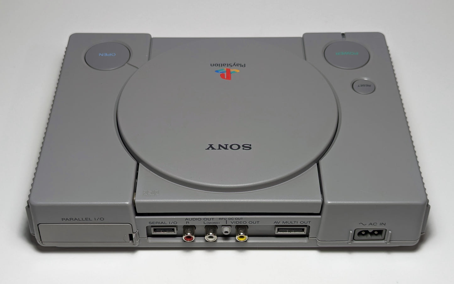 PlayStation 1 SCPH-1001/5501 Console *UPGRADED LASER* w/ OEM Controller Bundle - Grey