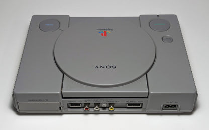 PlayStation 1 SCPH-1001/5501 Console *UPGRADED LASER* w/ OEM Controller Bundle - Grey