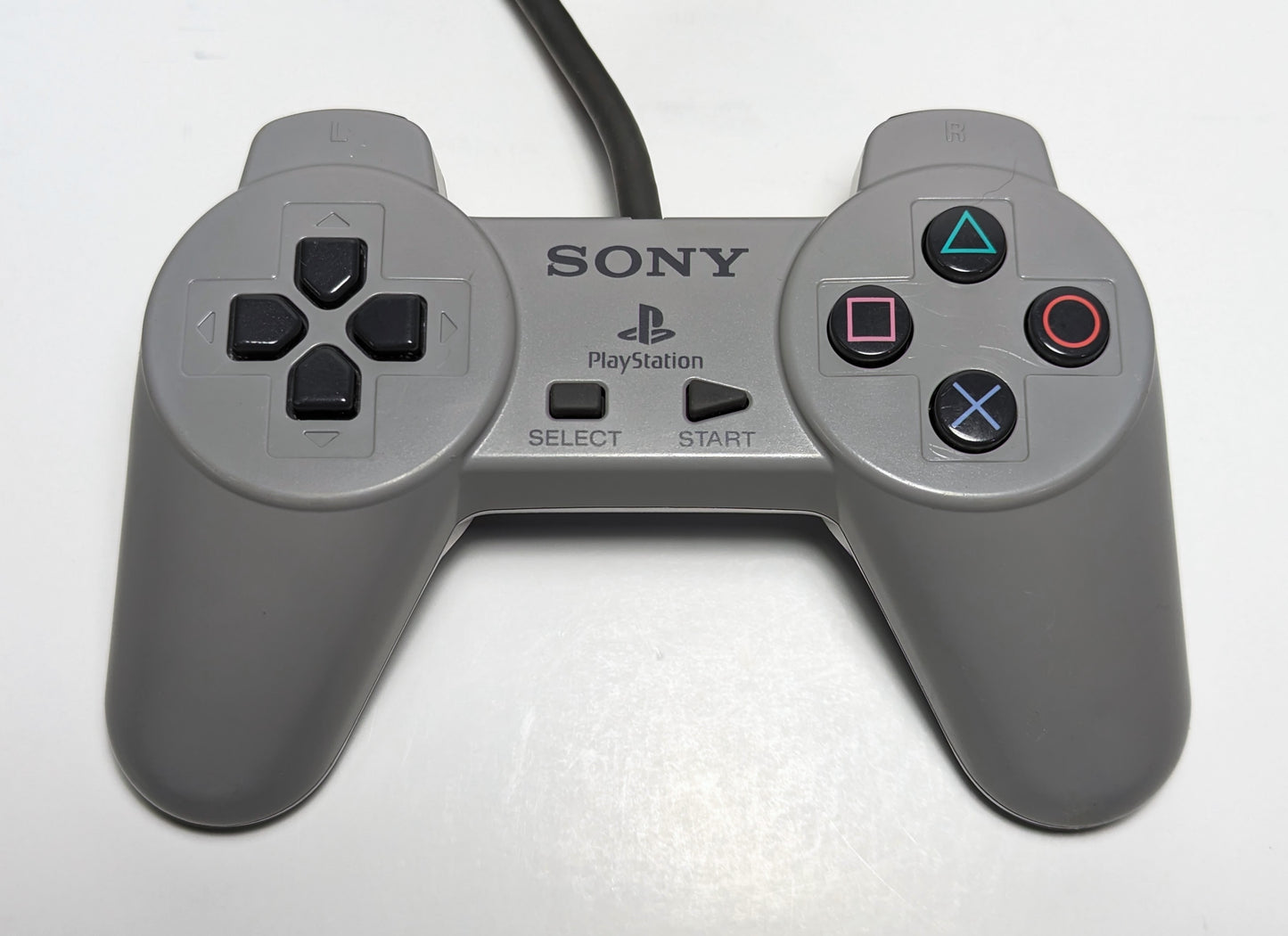 PlayStation 1 SCPH-1001/5501 Console *UPGRADED LASER* w/ OEM Controller Bundle - Grey