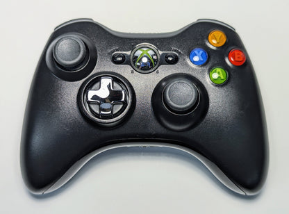 Xbox 360 Wireless Controller w/ Transforming D-Pad - Black