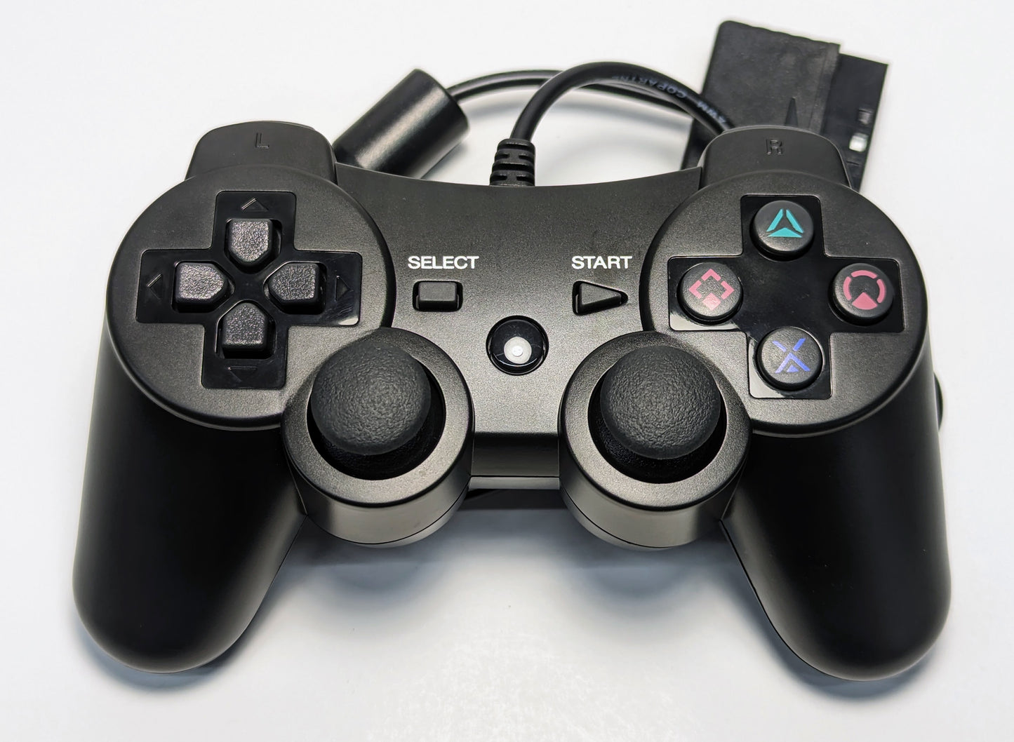 PlayStation 2 Fat w/ XYAB Sentinel Controller & 128MB Memory Card Bundle - Black