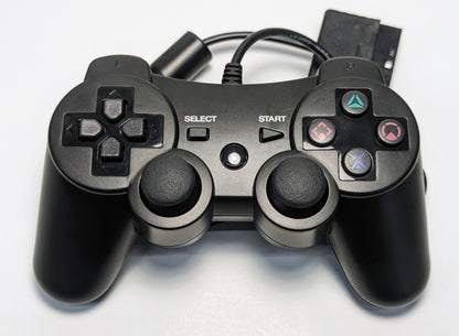 PlayStation 2 Slim w/ XYAB Sentinel Controller & 128MB Memory Card Bundle - Black