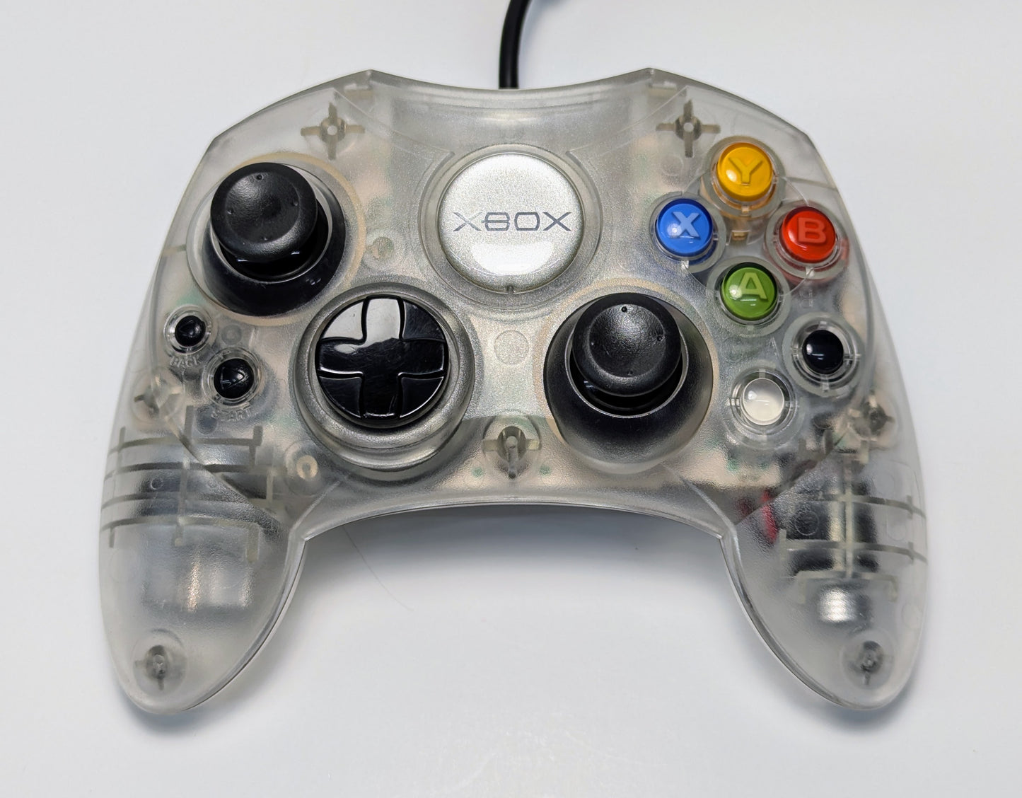 Original Xbox Crystal Limited Edition Console w/ OEM Controller - Clear