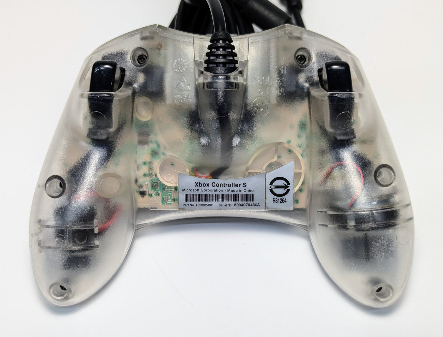 Original Xbox Crystal Limited Edition Console w/ OEM Controller - Clear