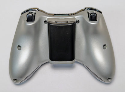 Xbox 360 Wireless Controller - New Silver OEM Shell, Transforming D-Pad