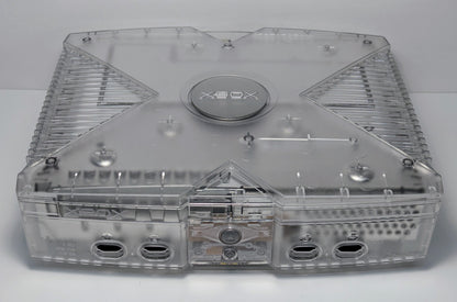 Original Xbox Crystal Limited Edition Console w/ OEM Controller - Clear