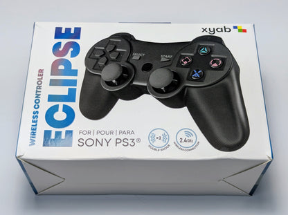 PlayStation 3 Fat Console w/ New XYAB Eclipse Controller - Black