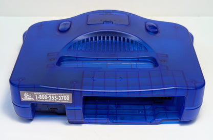 Nintendo 64 Console Bundle w/ digital HDMI MOD, BRAND NEW Translucent Shell - Pick Color