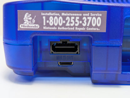 Nintendo 64 Console Bundle w/ digital HDMI MOD, BRAND NEW Translucent Shell - Pick Color