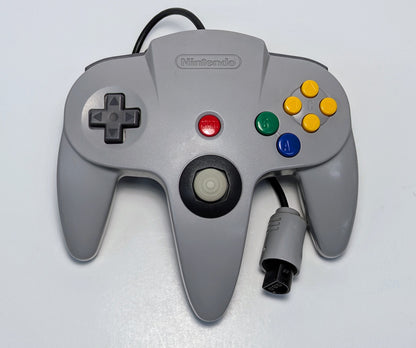 OEM Nintendo 64 Controller w/ New Analog Stick - Pick Color