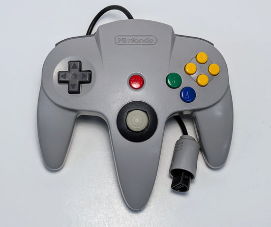 OEM Nintendo 64 Controller w/ New Analog Stick - Pick Color
