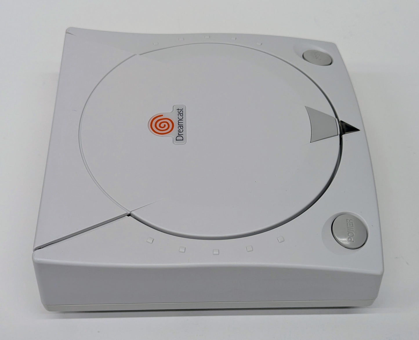 Console SEGA Dreamcast avec manette et lien HDMI blanc, entièrement reconditionnée et testée
