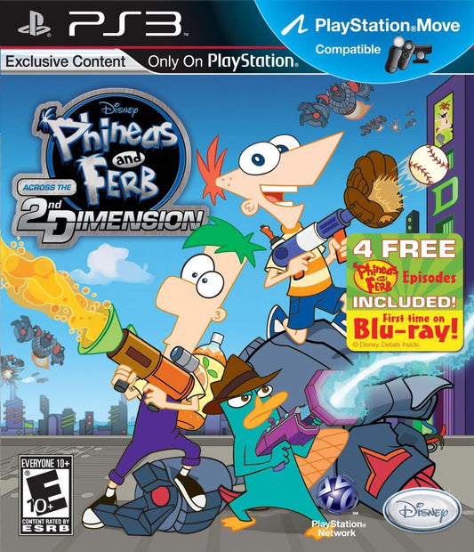 Phineas and Ferb: Across the 2nd Dimension - PS3