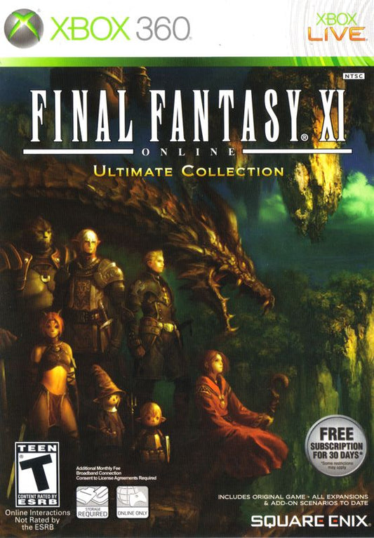 Final Fantasy XI: Online (Ultimate Collection) - Xbox 360
