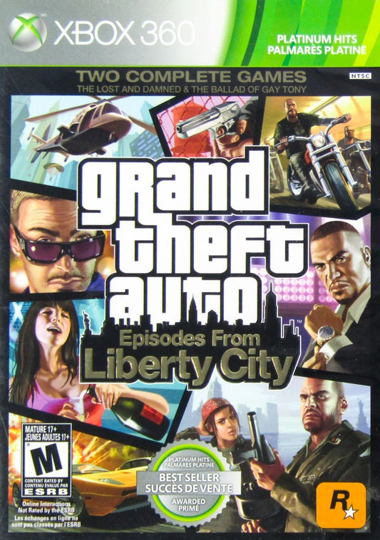 Grand Theft Auto: Episodes from Liberty City (Platinum Hits) - Xbox 360