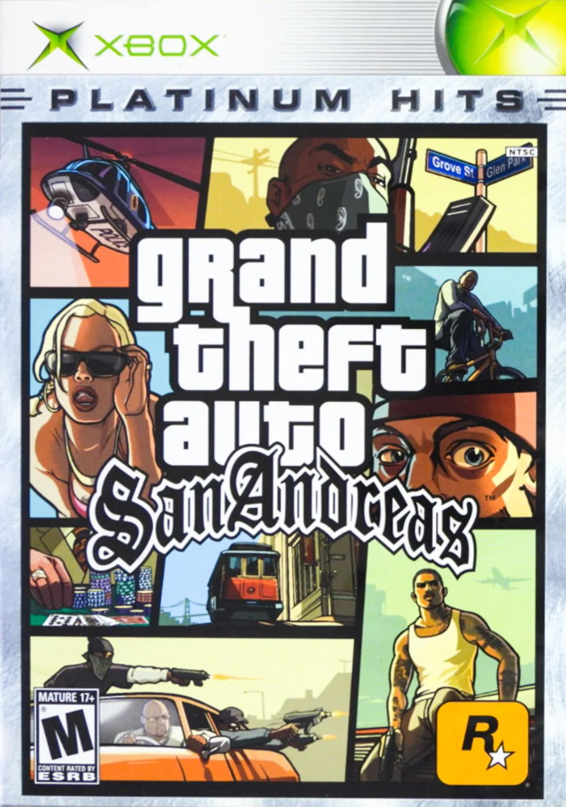 Grand Theft Auto: San Andreas (Platinum Hits) - Original Xbox