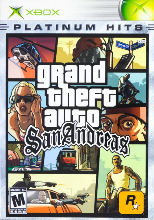 Grand Theft Auto: San Andreas (Platinum Hits) - Original Xbox