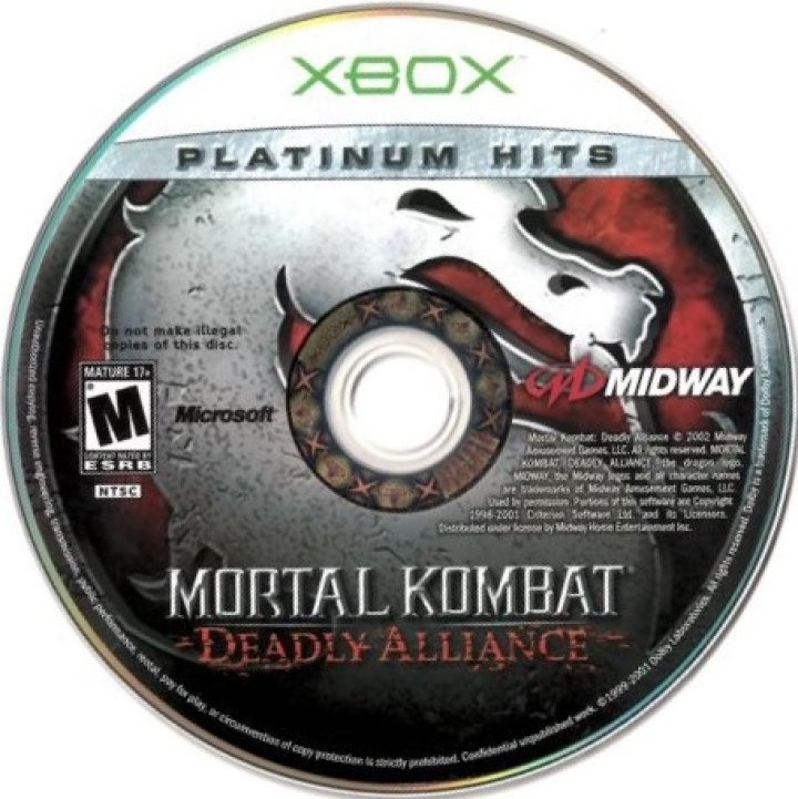 Mortal Kombat: Deadly Alliance (Platinum Hits) - Original Xbox