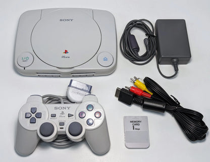 PS One SCPH-101 Console w/ OEM Controller Bundle - White
