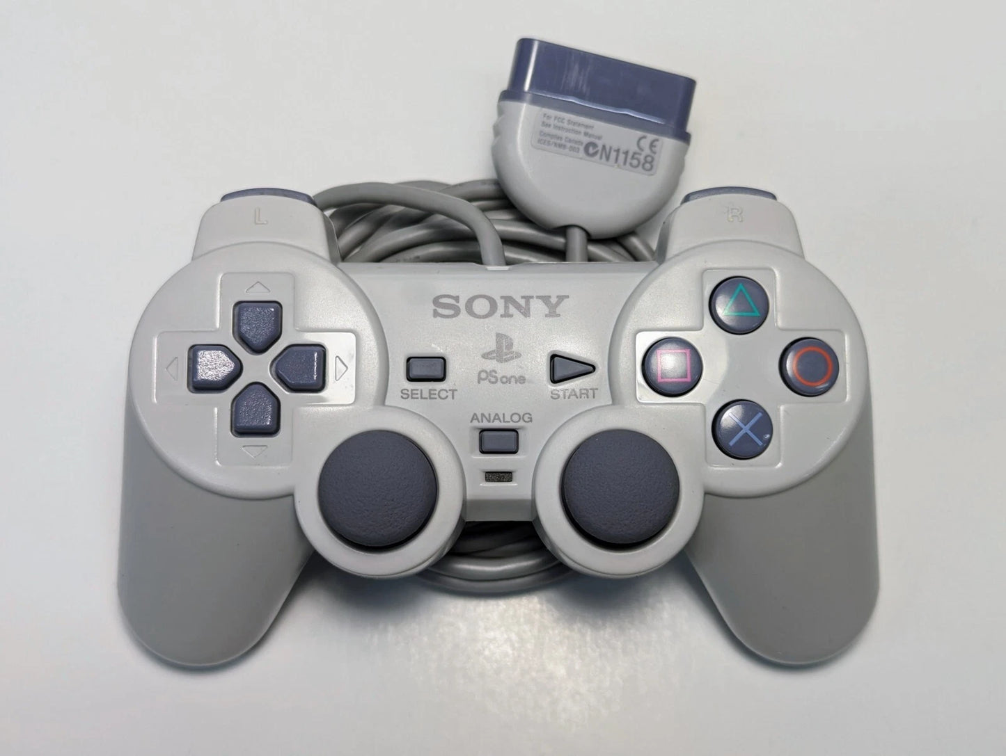 PS One SCPH-101 Console w/ OEM Controller Bundle - White