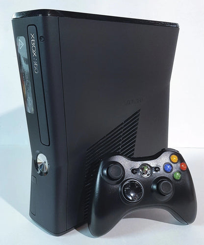 Xbox 360 S Slim 4GB-500GB w/ OEM Controller Bundle - Black
